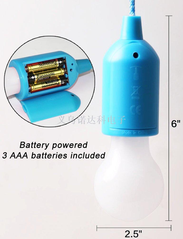 LED Bulb Camping Light Glue Light 3AAA Battery Outdoor Tent Rope Suspension LED Bulb Camping Light Glue Light 3AAA Battery Outdoor Tent Rope Suspension