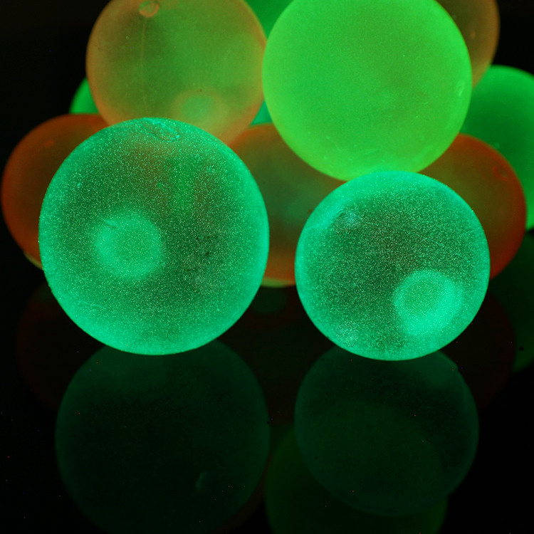 Tiktok Luminous Sticky Ball Sticky Wall Ball Decompression Vent Ball TPR Interactive Ceiling Ball Children Darts Sticky Ball