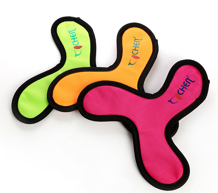 Pet Toy Large, Medium and Small Dogs Training Guide Oxford Cloth Triangle Frisbee Bite-Resistant Darts Dog Toy Factory Direct Sales Pet Toy Large, Medium and Small Dogs Training Guide Oxford Cloth Triangle Frisbee Bite-Resistant Darts Dog Toy Factory Direct Sales
