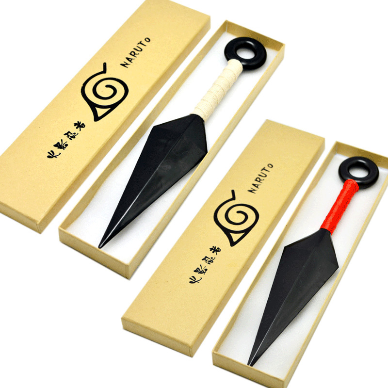 Naruto Anime Peripheral Manufacturers Discount Naruto Darts Boxed Shuriken Fourth Generation Mesh Plastic Bitter Weapon