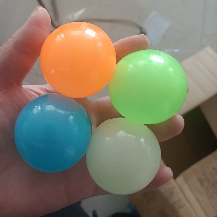 Tiktok Luminous Sticky Ball Sticky Wall Ball Decompression Vent Ball TPR Interactive Ceiling Ball Children Darts Sticky Ball Tiktok Luminous Sticky Ball Sticky Wall Ball Decompression Vent Ball TPR Interactive Ceiling Ball Children Darts Sticky Ball