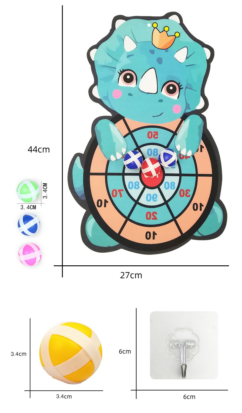 4666 Children's Target Throwing Dart Plate Sticky Ball Self-Adhesive Plate Set Indoor Outdoor Educational Toys Darts 4666 Children's Target Throwing Dart Plate Sticky Ball Self-Adhesive Plate Set Indoor Outdoor Educational Toys Darts