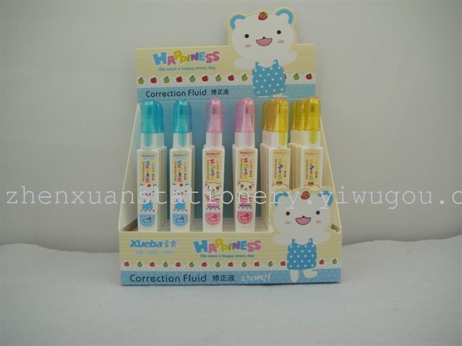Factory Direct Sales Cartoon Tilta Correction Pen Correction Fluid Wholesale Quality Packaging Factory Direct Sales Cartoon Tilta Correction Pen Correction Fluid Wholesale Quality Packaging