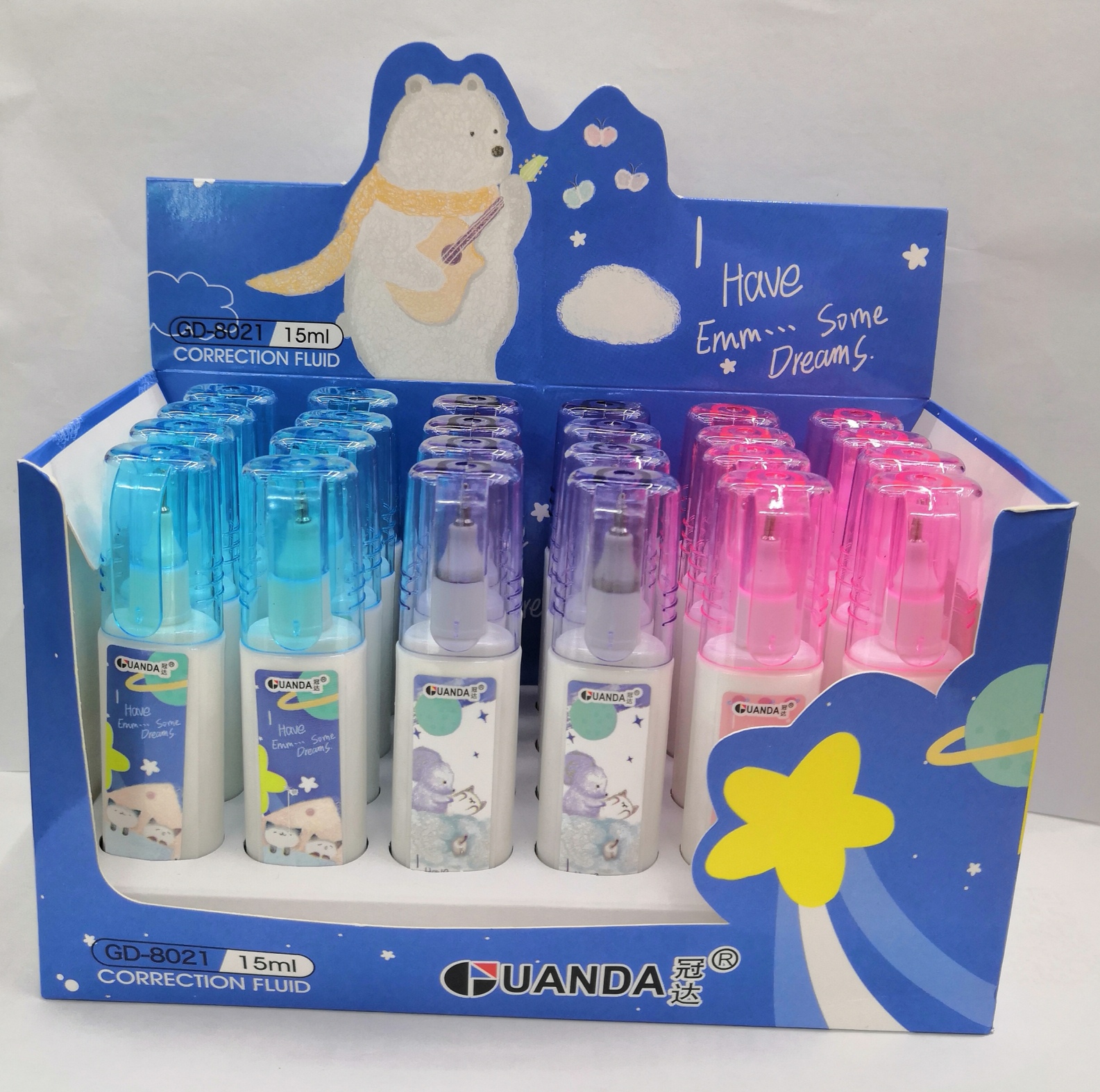 Factory Direct Sales Environmental Protection Correction Fluid Metal Toe Cap Flat Bottle Correction pen Wholesale and Re Factory Direct Sales Environmental Protection Correction Fluid Metal Toe Cap Flat Bottle Correction pen Wholesale and Re