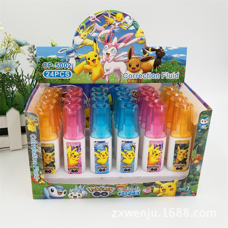 Factory Direct Sales Environmental Protection Cartoon Quick-Drying Correction Fluid Color Correction Fluid Wholesale Error Correction Liquid Can Be Customization as Request Factory Direct Sales Environmental Protection Cartoon Quick-Drying Correction Fluid Color Correction Fluid Wholesale Error Correction Liquid Can Be Customization as Request