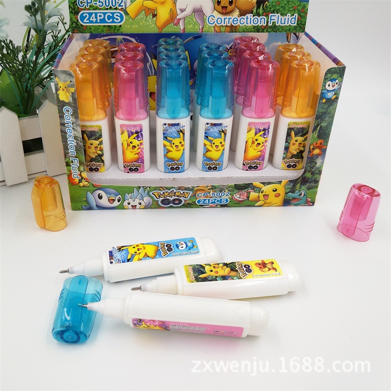 Factory Direct Sales Environmental Protection Cartoon Quick-Drying Correction Fluid Color Correction Fluid Wholesale Error Correction Liquid Can Be Customization as Request Factory Direct Sales Environmental Protection Cartoon Quick-Drying Correction Fluid Color Correction Fluid Wholesale Error Correction Liquid Can Be Customization as Request