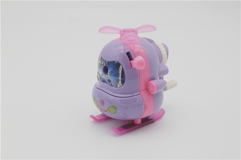 New style pencil sharpener with pencil sharpener for students' stationery creative cartoon airplane hand-operated New style pencil sharpener with pencil sharpener for students' stationery creative cartoon airplane hand-operated