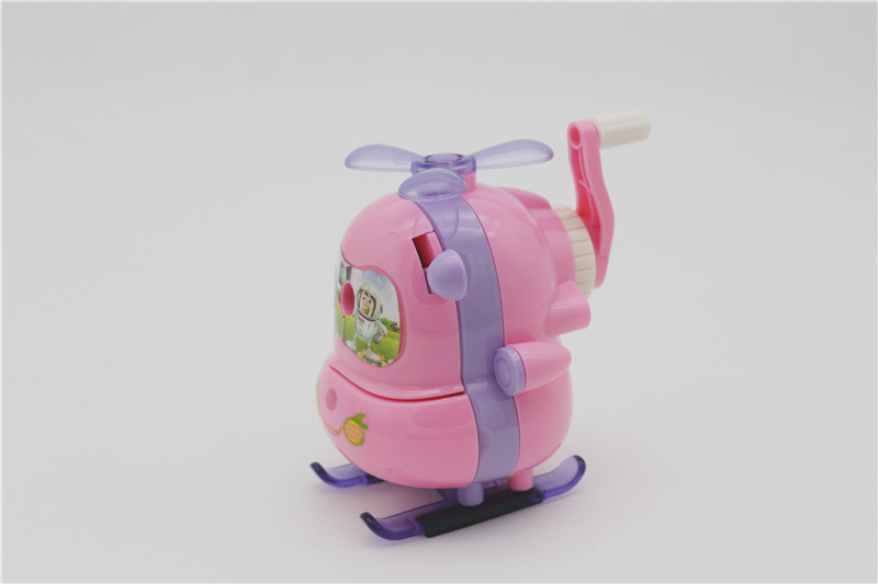 New style pencil sharpener with pencil sharpener for students' stationery creative cartoon airplane hand-operated New style pencil sharpener with pencil sharpener for students' stationery creative cartoon airplane hand-operated