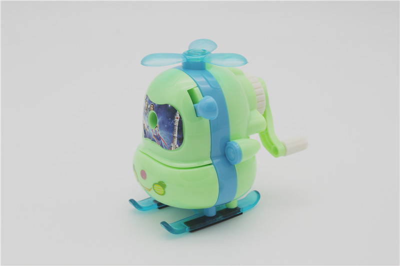 New style pencil sharpener with pencil sharpener for students' stationery creative cartoon airplane hand-operated New style pencil sharpener with pencil sharpener for students' stationery creative cartoon airplane hand-operated