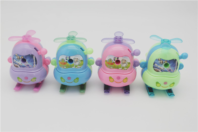 New style pencil sharpener with pencil sharpener for students' stationery creative cartoon airplane hand-operated New style pencil sharpener with pencil sharpener for students' stationery creative cartoon airplane hand-operated