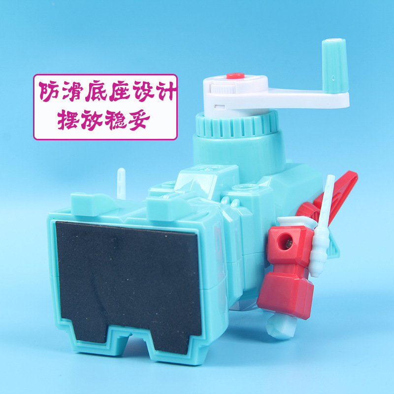 Sanzhong Cartoon Pencil Sharpener Student Pencil Pencil Sharpener Hand-Cranked Automatic Lead Pencil Sharpener Pencil Sharpener Stationery Sanzhong Cartoon Pencil Sharpener Student Pencil Pencil Sharpener Hand-Cranked Automatic Lead Pencil Sharpener Pencil Sharpener Stationery