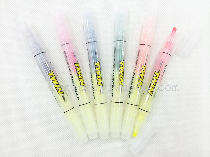 Factory direct supply dual head highlighter 2020