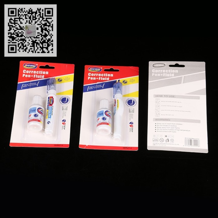 White indented fast dry green two loading card correction tape correction fluid White indented fast dry green two loading card correction tape correction fluid
