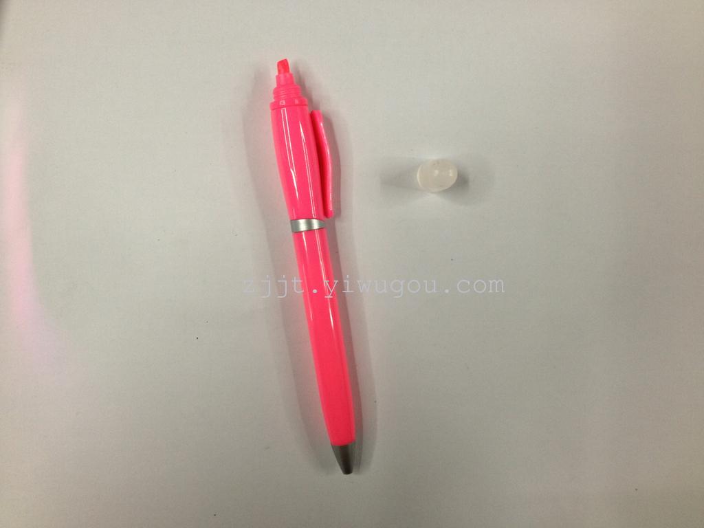 New Korean double pen Ballpen cute highlighter