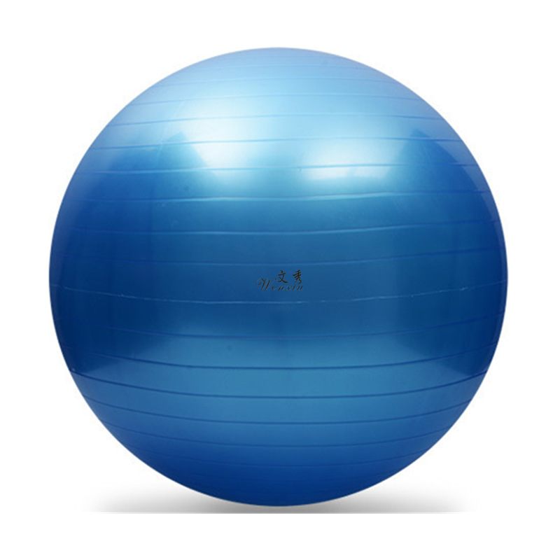 75cm Yoga Ball Glossy Thickened Explosion-Proof Ball Beginner Fitness Pilates Ball Balance Pregnant Women Delivery Amazon