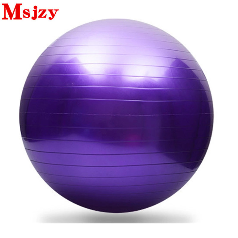 75cm Yoga Ball Glossy Thickened Explosion-Proof Ball Beginner Fitness Pilates Ball Balance Pregnant Women Delivery Amazon