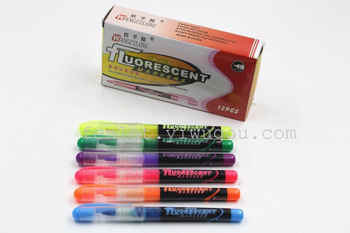Factory direct supply direct-liquid highlighter with single head 866
