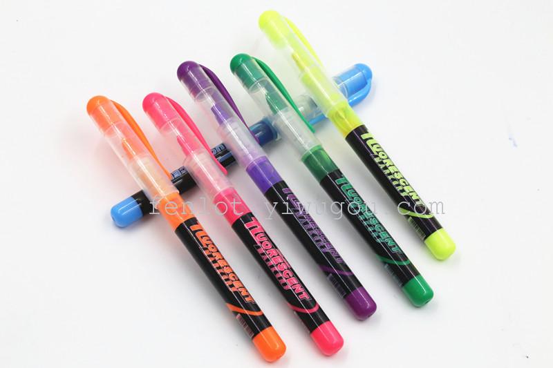Factory direct supply direct-liquid highlighter with single head 866