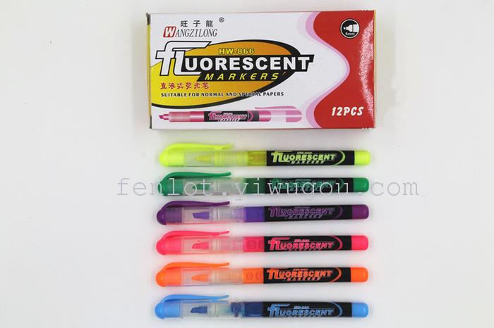 Factory direct supply direct-liquid highlighter with single head 866