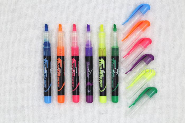 Factory direct supply direct-liquid highlighter with single head 866