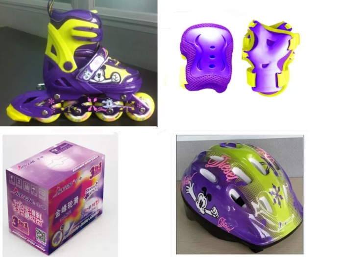 Jinfeng new six 139 children candy adjustable Flash adult skates in-line roller skates Jinfeng new six 139 children candy adjustable Flash adult skates in-line roller skates