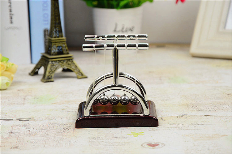Small Size Newton's Cradle a Regional Name for Billiards Impact Bead Swing Ball Decompression Bumperball Small Square Force Balance Ball Metal Craft Gift Model Small Size Newton's Cradle a Regional Name for Billiards Impact Bead Swing Ball Decompression Bumperball Small Square Force Balance Ball Metal Craft Gift Model