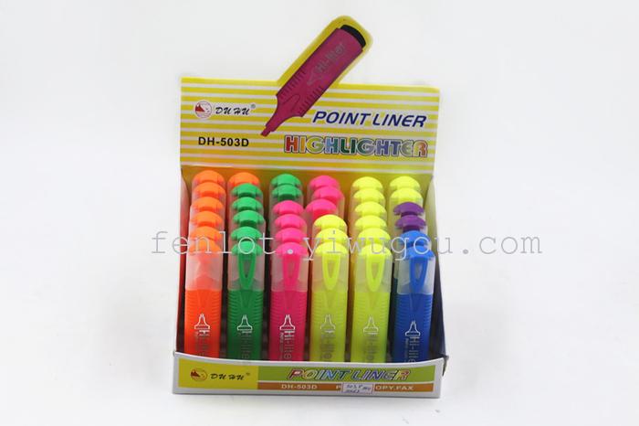 Factory direct supply single-head hook highlighter 503