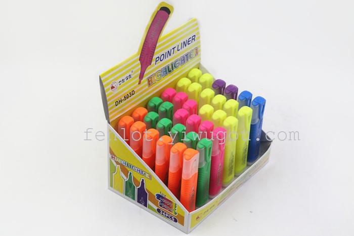 Factory direct supply single-head hook highlighter 503