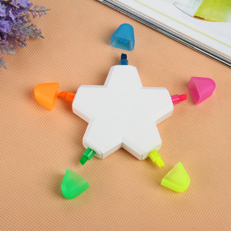 Creative stationery color flavor Candy-colored fluorescent highlighter markers, Japan and South Korea stationery