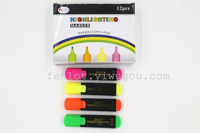Factory direct supply single head highlighter 002