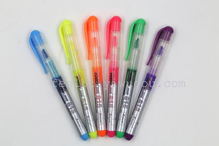 Factory direct supply direct-liquid highlighter with single head 815