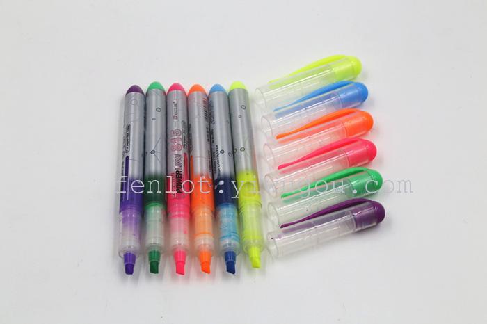 Factory direct supply direct-liquid highlighter with single head 815