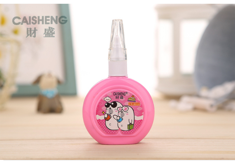 Creative stationery from Japan and South Korea lovely cartoon pattern correction fluid correction fluid environmental protection liquid Creative stationery from Japan and South Korea lovely cartoon pattern correction fluid correction fluid environmental protection liquid
