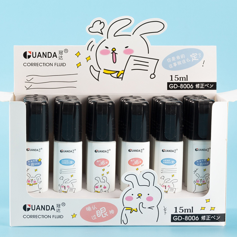Hot Sale Correction Fluid Cartoon Environmental Protection Correction Pen Office School Supplies Error Correction Liqui Hot Sale Correction Fluid Cartoon Environmental Protection Correction Pen Office School Supplies Error Correction Liqui