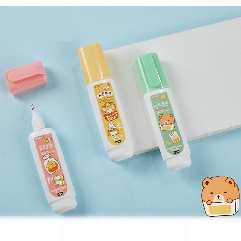 Hot Sale Correction Fluid Cartoon Environmental Protection Correction Pen Office School Supplies Error Correction Liqui Hot Sale Correction Fluid Cartoon Environmental Protection Correction Pen Office School Supplies Error Correction Liqui