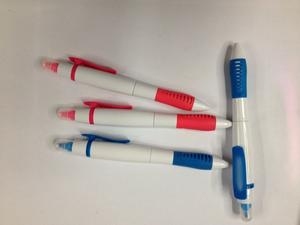 New Korean  double-headed pen silver white Rod pole fluorescent pen cute flower Rod highlighter