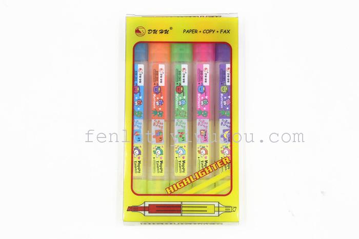 Factory direct supply dual head highlighter