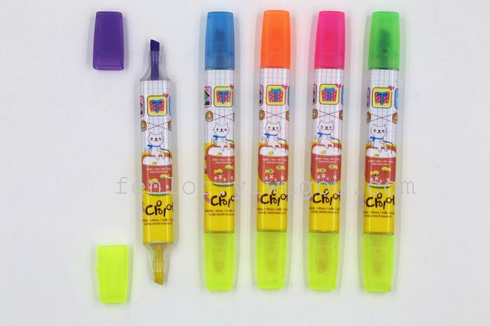 Factory direct supply dual head highlighter