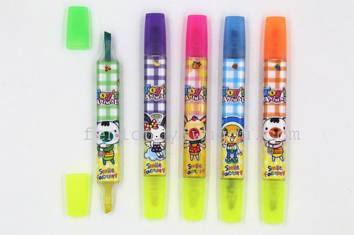 Factory direct supply dual head highlighter