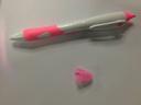New Korean twin tip pen ballpoint pen and lovely flower bar highlighter