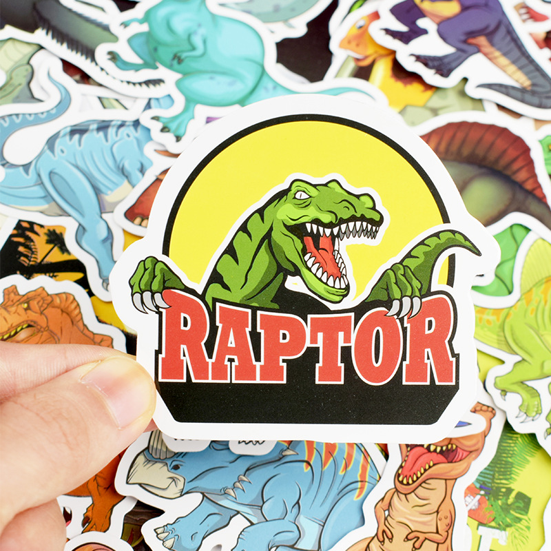 Pieces Dinosaur Series Graffiti Stickers Cool Cartoon Car Body Stickers Car Luggage Skateboard Guitar Computer Sticker Pieces Dinosaur Series Graffiti Stickers Cool Cartoon Car Body Stickers Car Luggage Skateboard Guitar Computer Sticker
