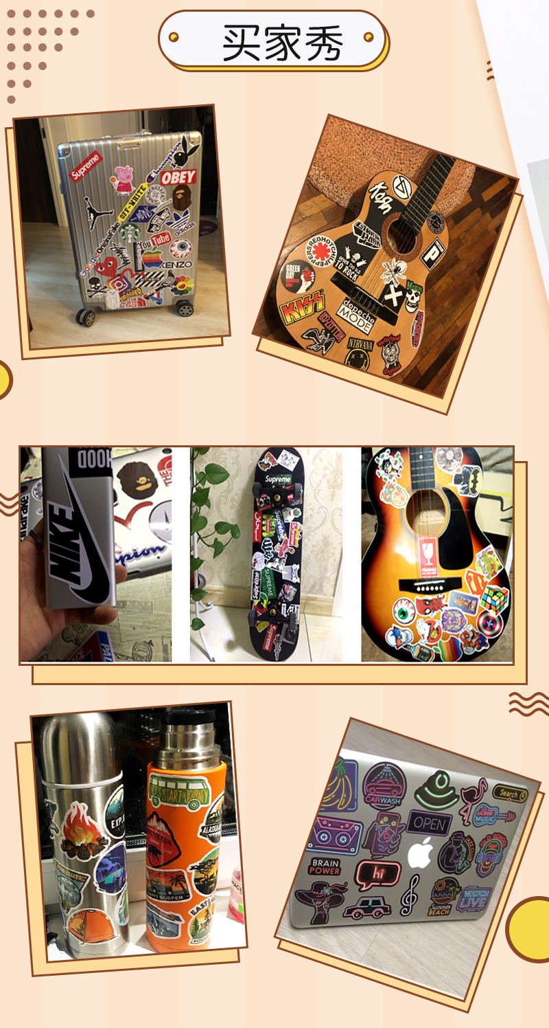 Pieces Dinosaur Series Graffiti Stickers Cool Cartoon Car Body Stickers Car Luggage Skateboard Guitar Computer Sticker Pieces Dinosaur Series Graffiti Stickers Cool Cartoon Car Body Stickers Car Luggage Skateboard Guitar Computer Sticker