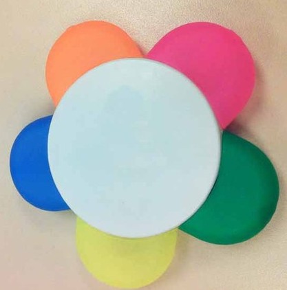State snow stationery multicolor fluorescent highlighter marking pen pen petals plum-colored highlighter 305