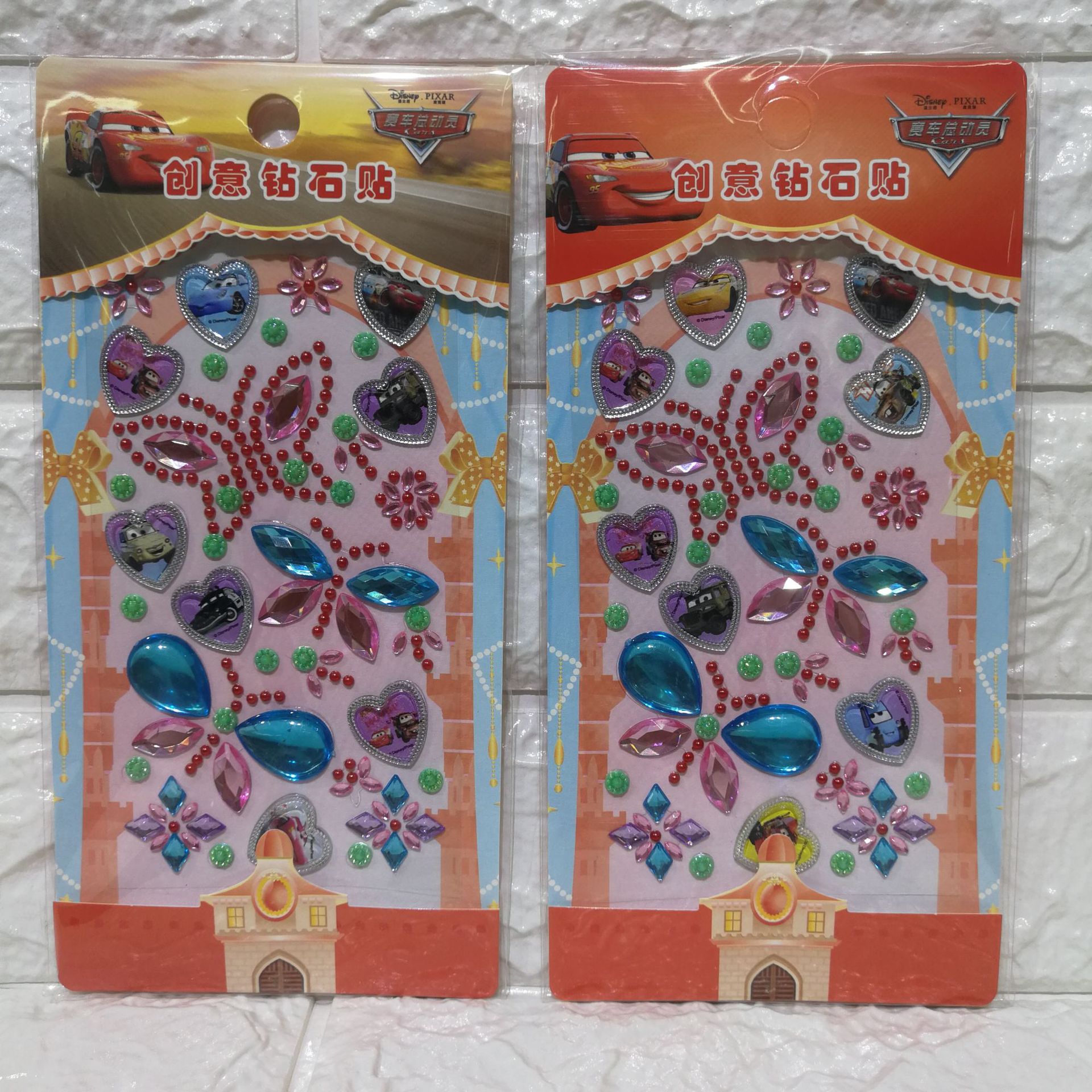 [Officially Authorized] Creative Stickers Cartoon Acrylic Diamond Sticker Crystal Stickers Children DIY Creative Decorative Stickers