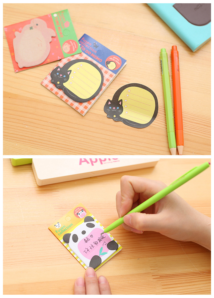 T Korean Creative Stationery Cute Cartoon Zoo Animal Park Tear-off Note Pad Sticky Notes Note Sticker T Korean Creative Stationery Cute Cartoon Zoo Animal Park Tear-off Note Pad Sticky Notes Note Sticker
