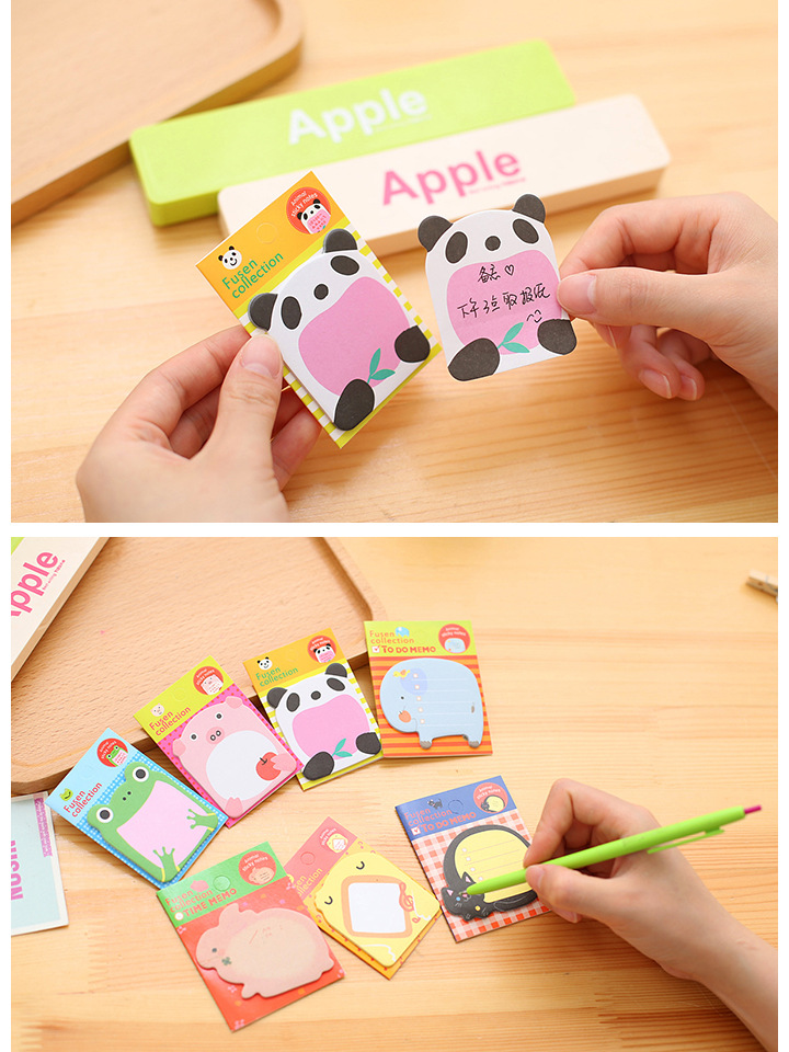 T Korean Creative Stationery Cute Cartoon Zoo Animal Park Tear-off Note Pad Sticky Notes Note Sticker T Korean Creative Stationery Cute Cartoon Zoo Animal Park Tear-off Note Pad Sticky Notes Note Sticker