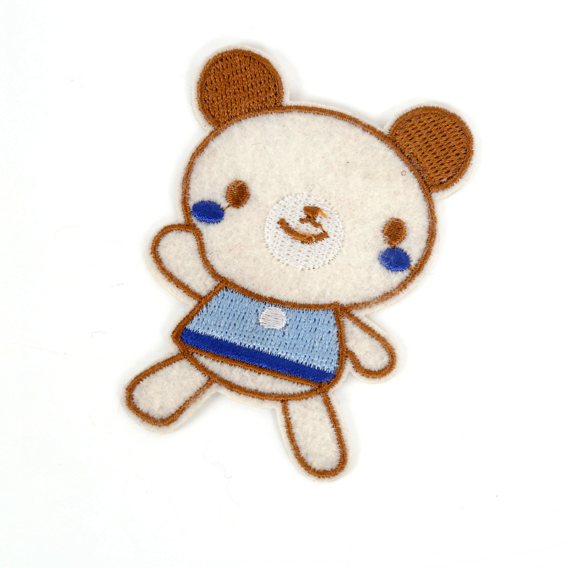 Embroidered label Cartoon characters embroider cloth sticker