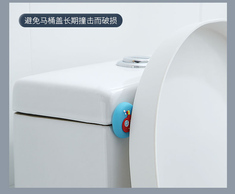 Original Design Anti-Collision Sticker Thickened Door Handle PVC Flexible Glue Doorway Bathroom Wall Mute Cartoon Collision Pad Original Design Anti-Collision Sticker Thickened Door Handle PVC Flexible Glue Doorway Bathroom Wall Mute Cartoon Collision Pad