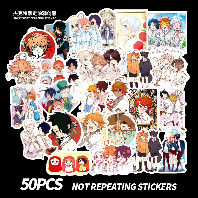 50 Pieces Agreed Dreamland Cartoon Graffiti Stickers Luggage Suitcase Car Helmet Computer Sticker Removable