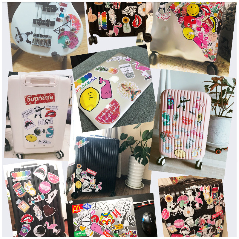 50 Pieces Agreed Dreamland Cartoon Graffiti Stickers Luggage Suitcase Car Helmet Computer Sticker Removable